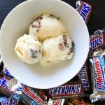 Jeni's Spinalong #4 - Salty Vanilla Frozen Custard with Halloween Candy