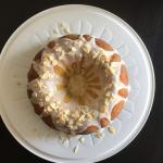 baked occasionally ultralemony bundt cake with almond glaze
